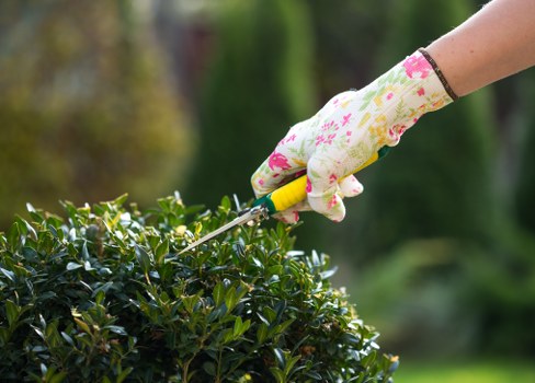 Gardeners applying health and safety checks before outdoor work